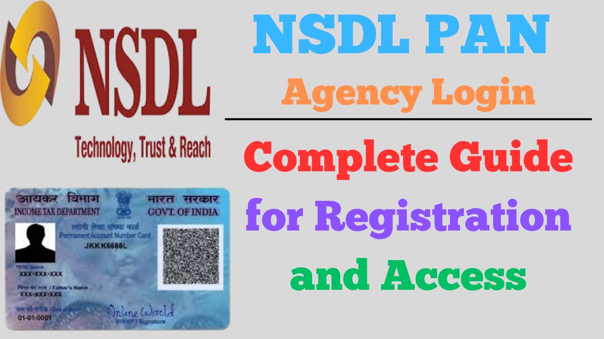 NSDL PAN Agency Login