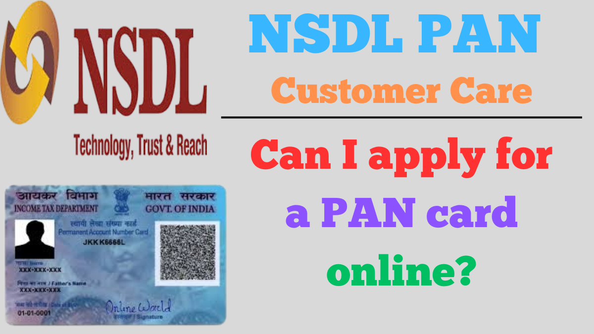 NSDL PAN Customer Care