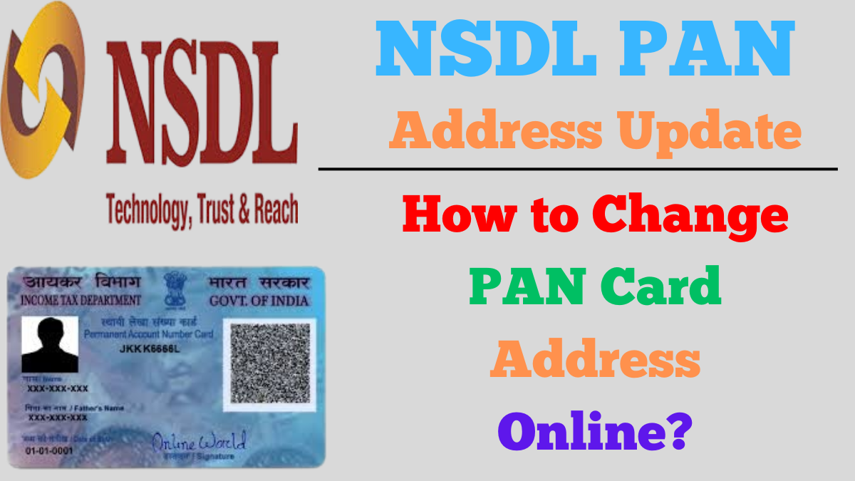 NSDL PAN Address Update