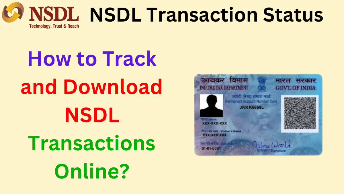 NSDL Transaction Status